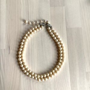 Vintage faux pearl necklace